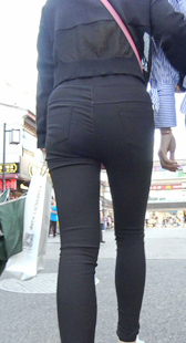 肥臀打底裤重口味