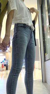 超紧蓝牛大宽臀凸三角战斗力强