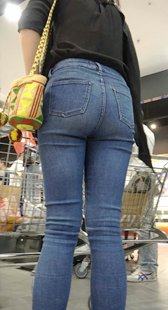 春节献礼高挑蓝牛饱满丰臀长发大美女