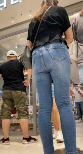 重口味饱满圆润牛仔妹子