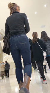 商场蓝牛紧臀小少妇