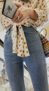 性感牛仔金三角诱人