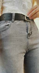 性感灰牛仔金三角小姐姐