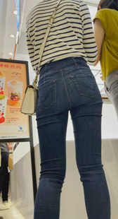 紧身牛仔大宽臀开发多