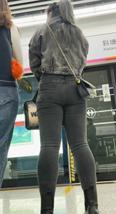 重口味黑裤肥臀等动车