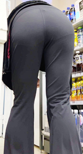 包臀黑裤透内痕熟透了