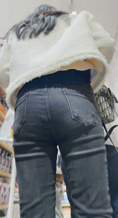 紧臀黑牛仔，臀美人也美