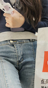 五一献礼包臀金三角牛仔学妹