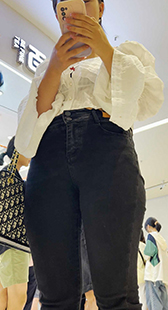 春节献礼黑牛仔巨臀少妇