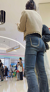 翘臀蓝牛细腰小姐姐