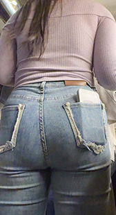 商场偶遇极品翘臀