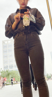 超极品大美女苹果臀小姐姐