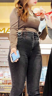 极品黑牛仔胸器超重口味美女