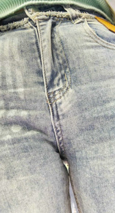 性感包臀牛仔美女美臀特写